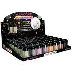 KleanColor Loose Pigment Eyeshadow in 8 Colors Assorted in Display