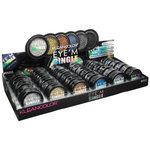 KleanColor Eye'M Single Glitter Eyeshadow in Assorted Colors in Display