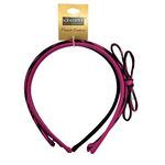 DCNL Hair and Whatever 3 Pack Headbands in Pink and Black Designs