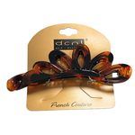 DCNL Hair and Whatever French Couture Tortoise Shell Design Large Jaw Clip