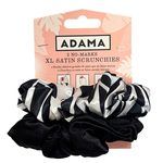 Adama 2 No Marks XL Satin Scrunchies