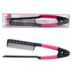 Hera Super Hair Straightener Comb in Pink