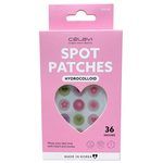 Celavi 36 PieceSpot Treatment Patch Set in Heart and Smiley Face Designs