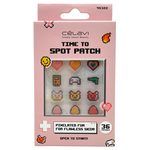 Celavi 36 Piece Time To Spot Treatment Patch Set in Assorted Fun Designs