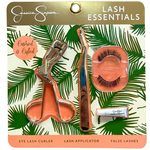 Jessica Simpson 3 Pc Lash Essentials Set with Curler, Applicator and Faux Strip Lash