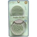 Jessica Simpson 3 in 1 Foot Care Scrubber Mat in Mint Green