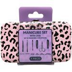Celavi 7 Piece Manicure Set with Carrying Case