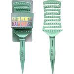 Celavi Pointed End Detangling Vent Brush For Wet or Dry Hair In Mint