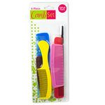 Colorful Hair Comb Set