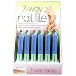 7-Way Nail File Countertop Display