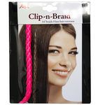 Mia Beauty Clip-N-Braid Pink