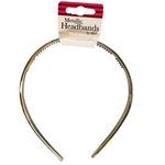 2 pc Metallic Headbands