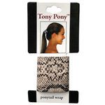 Mia Beauty Tony Pony Snakeskin Ponytail Cuff