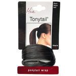Mia Beauty Black Ponytail Wrap