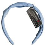 Wide Fabric Head Band in Dot and Denim Assorted Designs