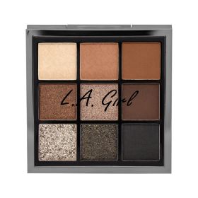 L.A. GIRL Keep it Playful 9 Color Eye Palette (Color: Downplay)